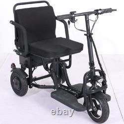 Trottinette Électrique Usagée 3 Roues Scooter de Mobilité Électrique pour Adultes Seniors 10.4Ah