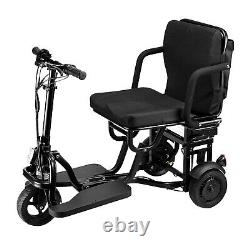 Trottinette de mobilité à 3 roues Scooter de mobilité pliable facile pour adultes 8AH 36V 300W