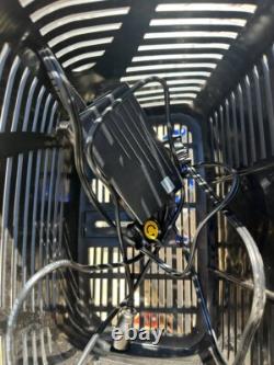 Trottinette de mobilité électrique Morrean à 3 roues, avec éclairage et pliable pour les voyages