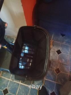 Vive fauteuil roulant compact à moteur électrique à 4 roues, robuste, bleu