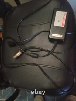 Vive fauteuil roulant compact à moteur électrique à 4 roues, robuste, bleu